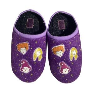 Disney Hocus Pocus Sisters Purple Soft Slippers Women’s Size 9-10 Ground Up